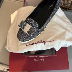 Salvatore Ferragamo Novello Bow Flat